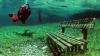 Underwater Park at Green Lake in Tragoess, Austria