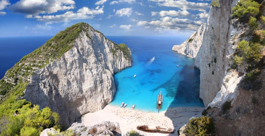 Navagio Beach, Zakynthos, Ionian Islands, Greece