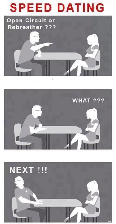 Speed Dating Scuba Style