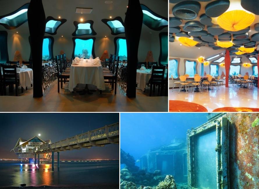 The Red Sea Star Underwater Restaurant and Bar in Eliat, Israel