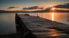 Pier over water