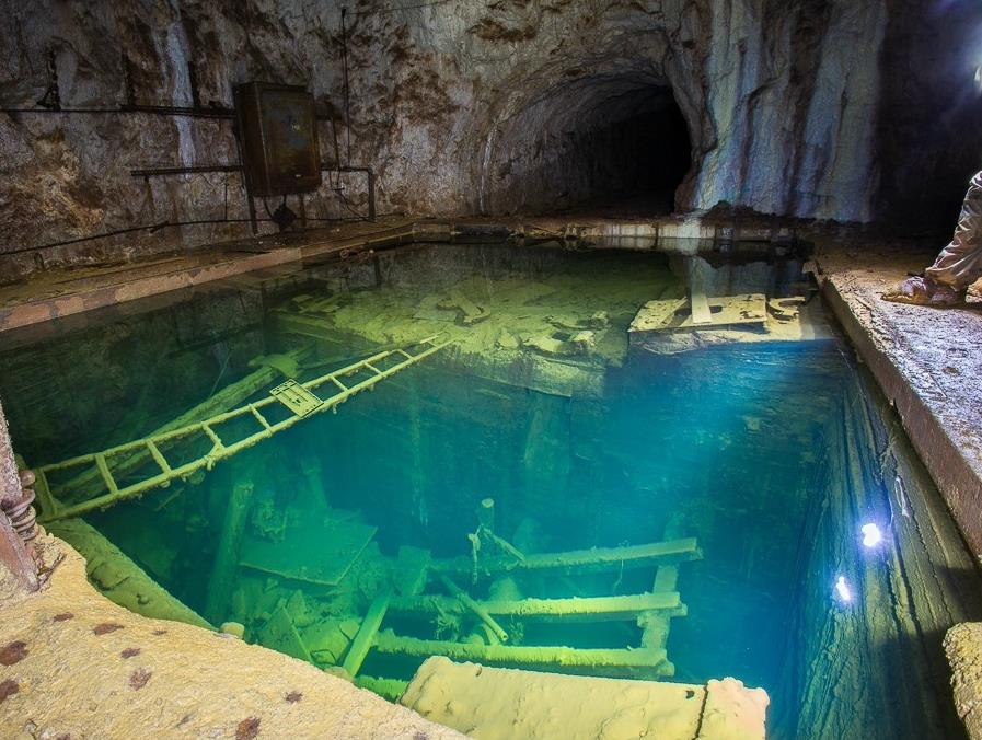 Abandoned Mine in Ural Mountains in Russia