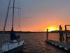 Sunset at Fishy Fishy Cafe in Southport NC