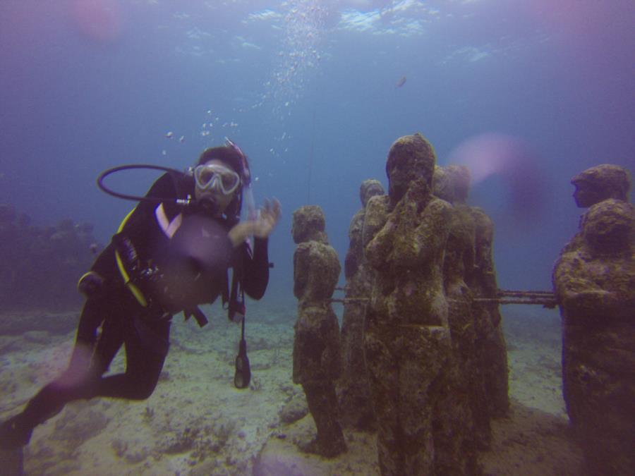 Underwater museum, Cancun