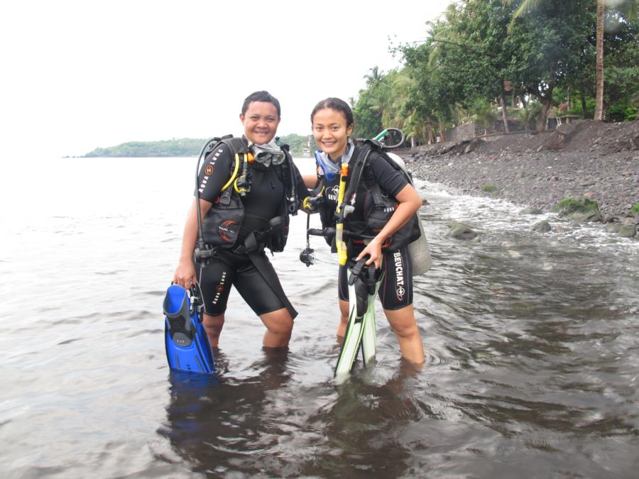 first dive buddy