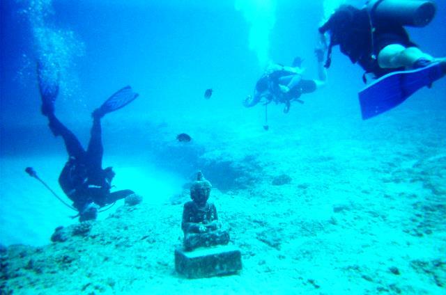 Stumbled upon this idol at Anglers Reef - Koko Craters, Hawaii Kai