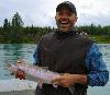 One of many other outdoor hobbies; I was using a barbless hook and this trout was released.