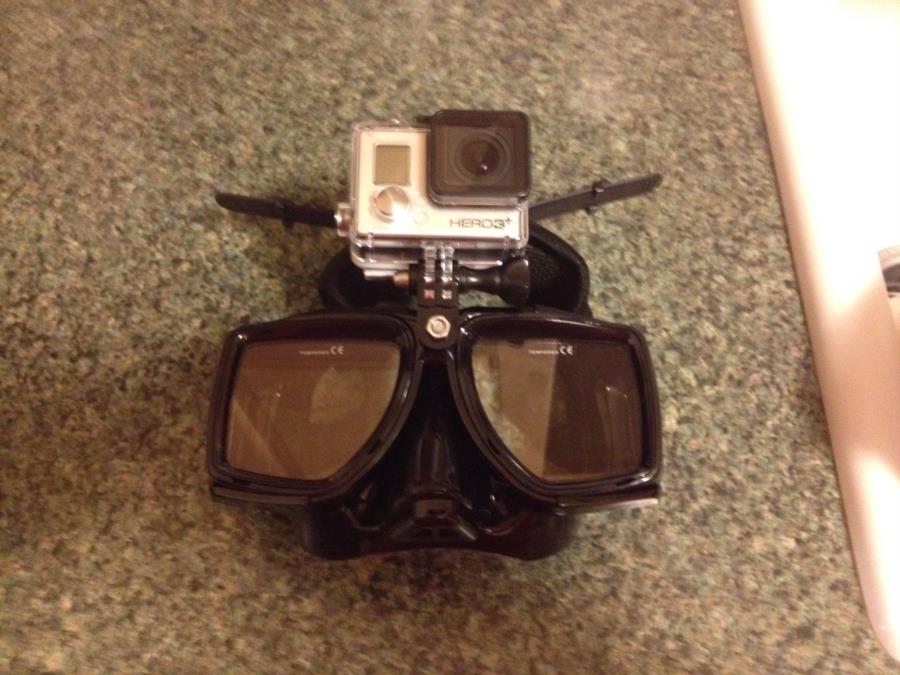 gopro mask(homemade mount)