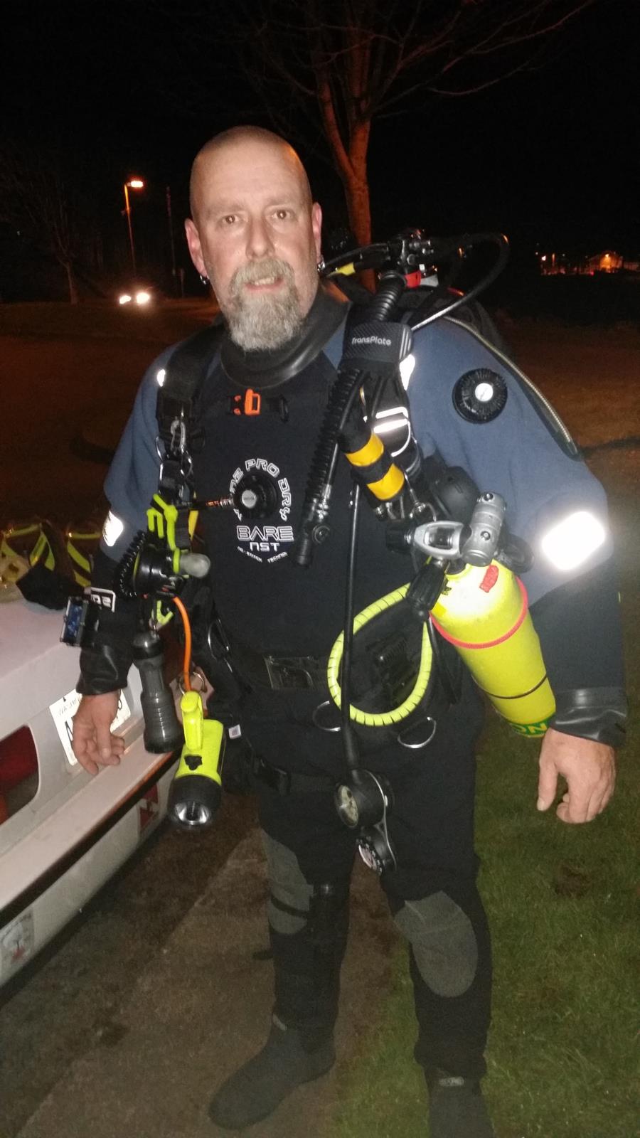 Deep night dive