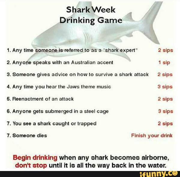 Shark week fun