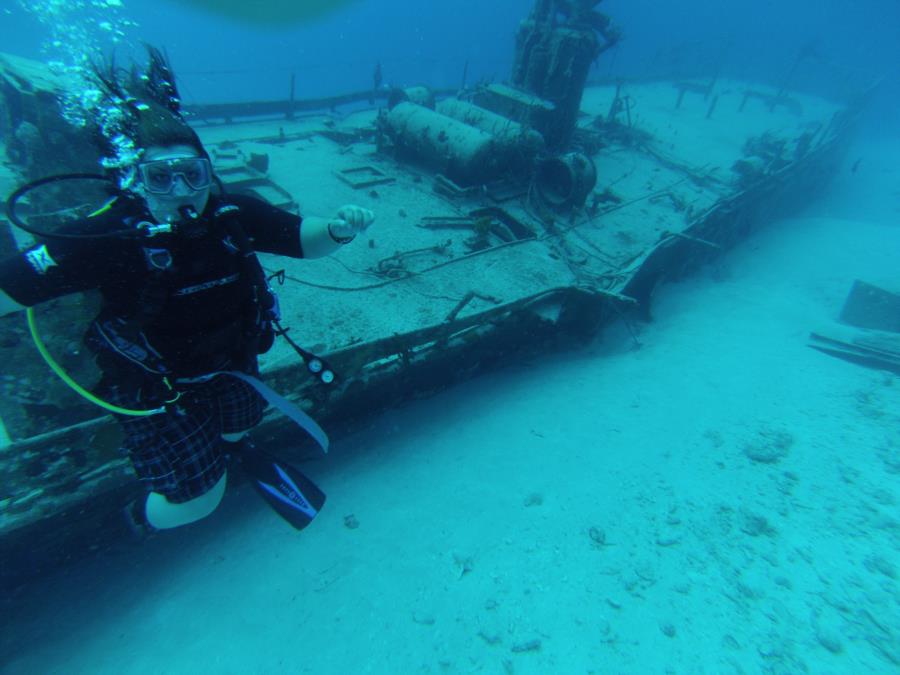 Some wreck dives with stuart cove