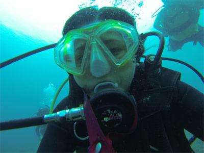 Underwater Selfie