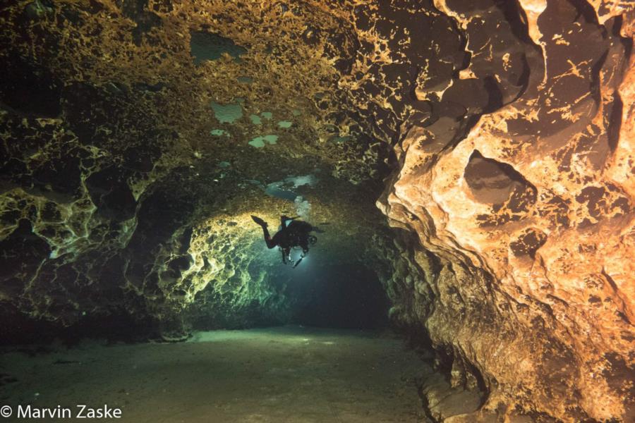 Cave at Ginnie Springs Photo by Marvin Zeske