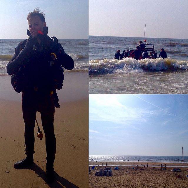 North sea wreck dive