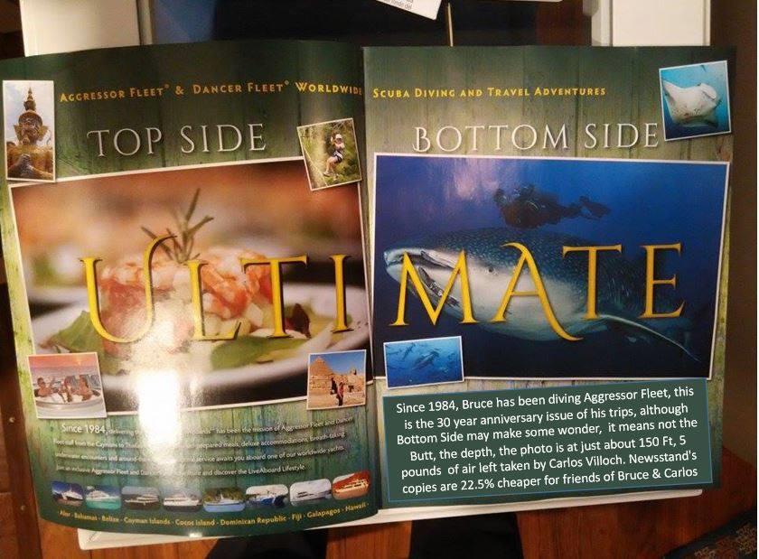 Me in Scuba Diving Magazine 2015