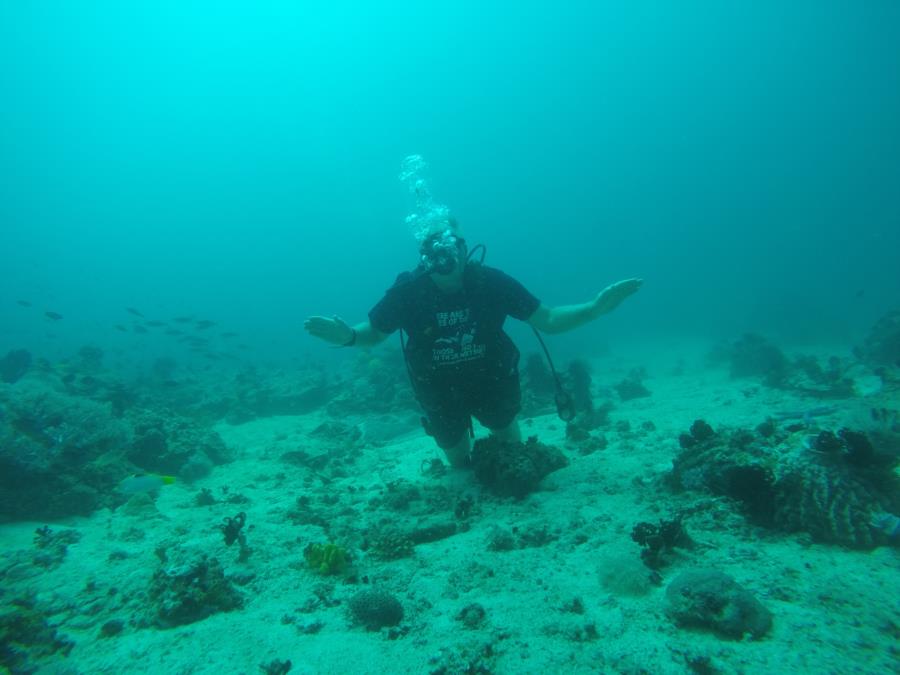 Diving in Boracay, Phl