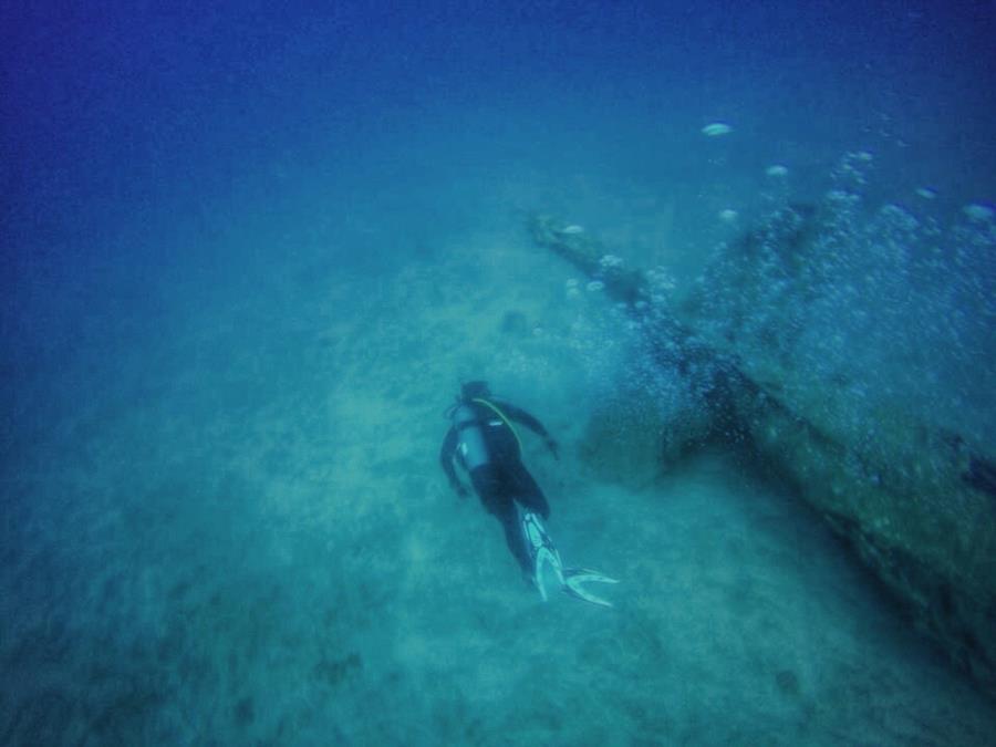 Plane wreck in GTMO