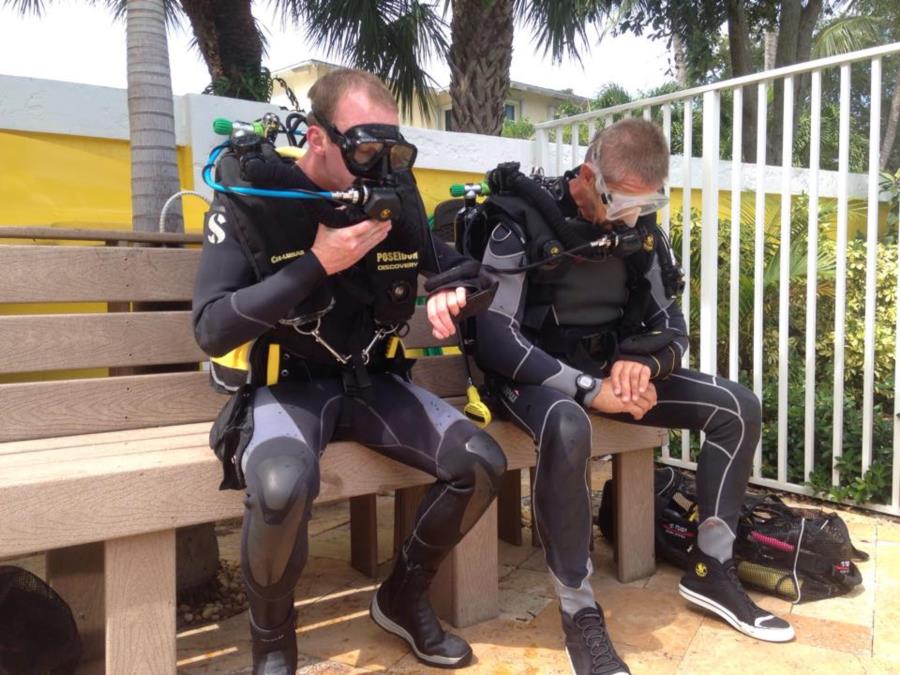 Advanced Rebreather Diver Pool Class