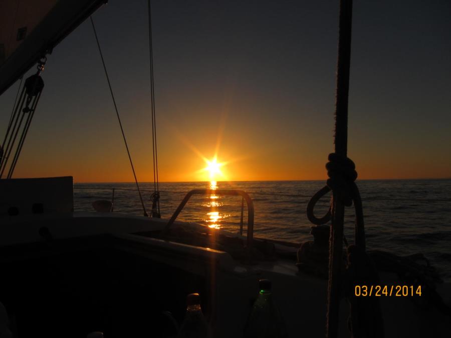 Sunset over Banderas Bay