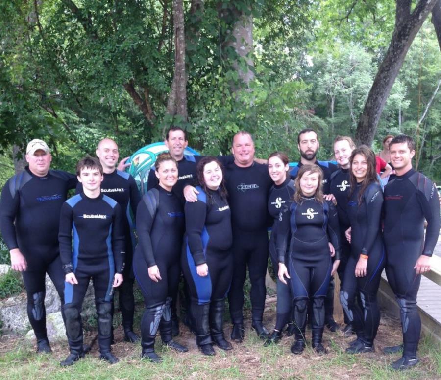 Fun dive group!