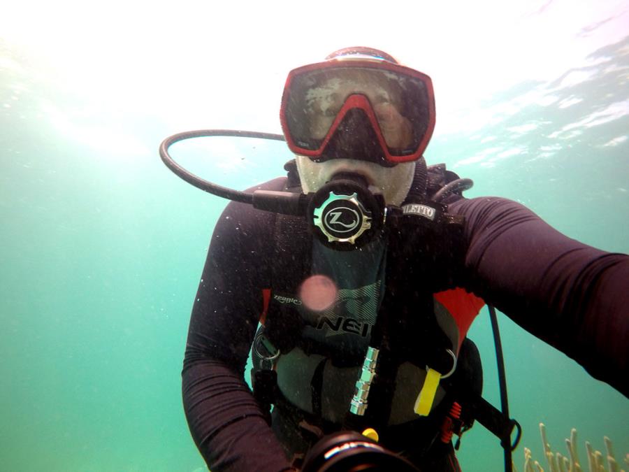 Diving Selfie