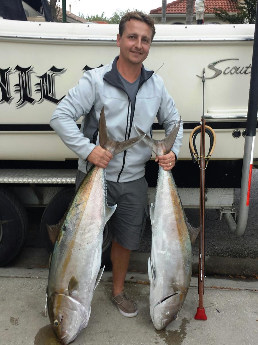 Amberjacks shot SW of St. Pete