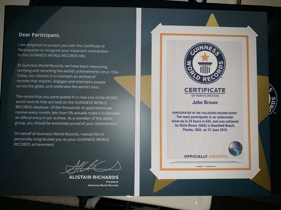 Guinness book of world record June 15, 2019