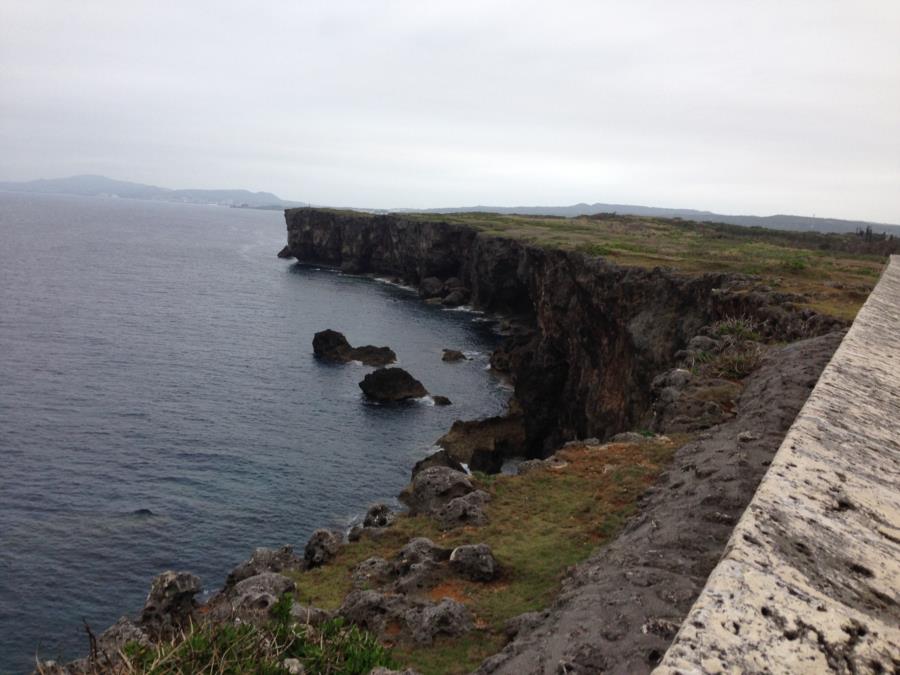 Cliff dive site