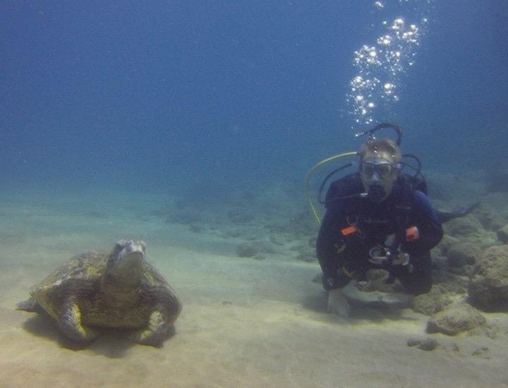 Me and my new Dive Buddy