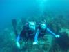 Wife and I on a dive