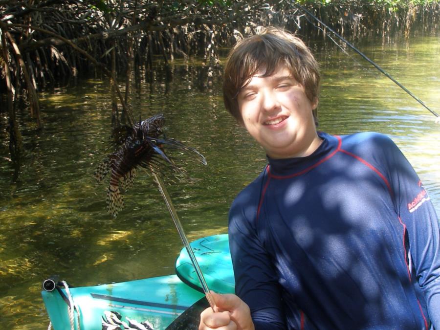 Mangrove clean up / LIONFISH