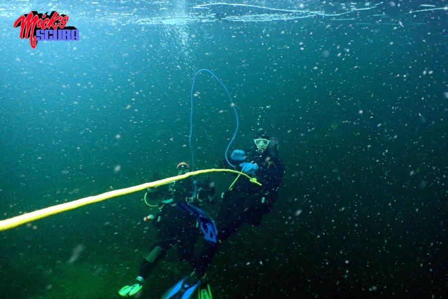 Just relaxing waiting for the safety diver :)