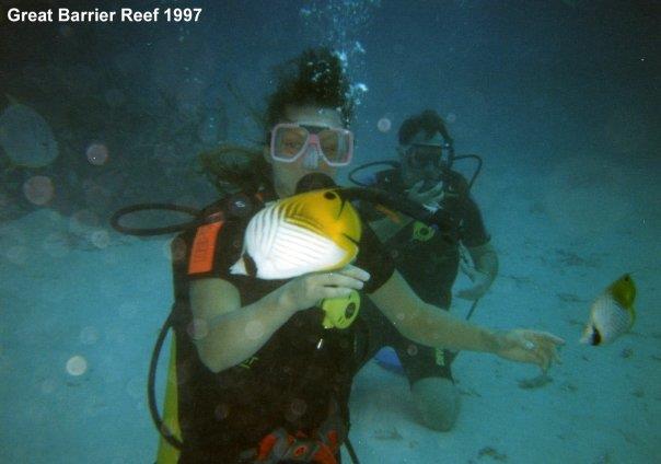 At the Great Barrier Reef