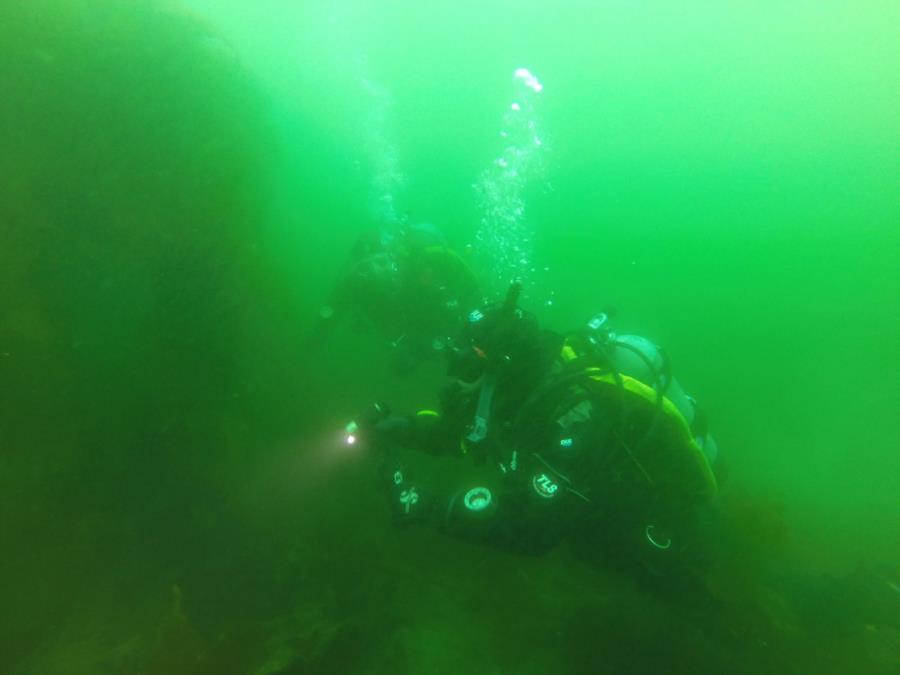 Meranda and Larry in Smitty’s Cove of Whittier, AK (03/26/2017)