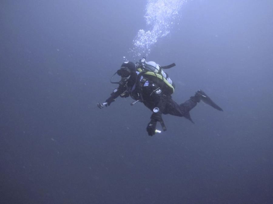 Me Diving Along in Seward, AK