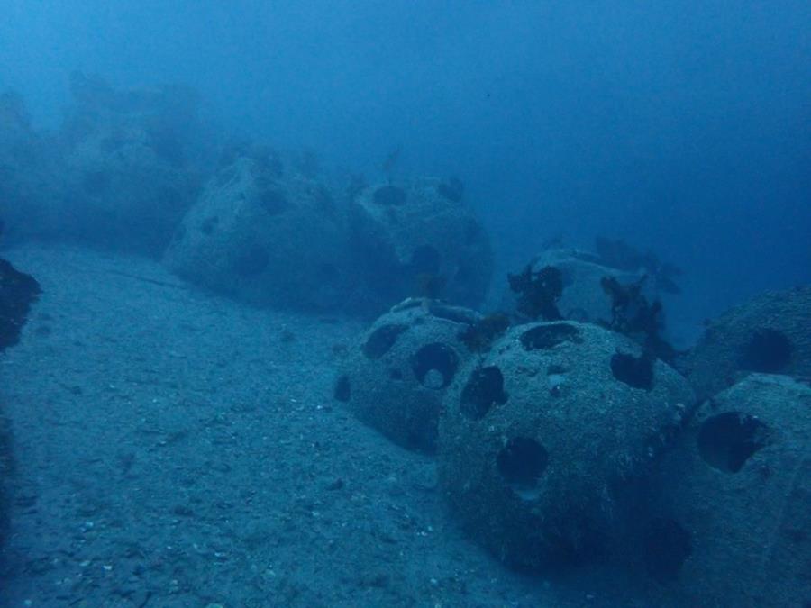 Reef Balls at Smitty’s Cove in Whittier, AK (01/20/2018)