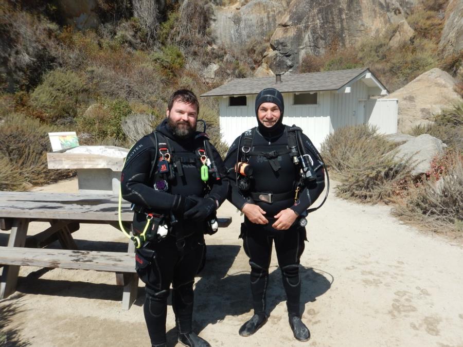Diving in Monterrey, CA