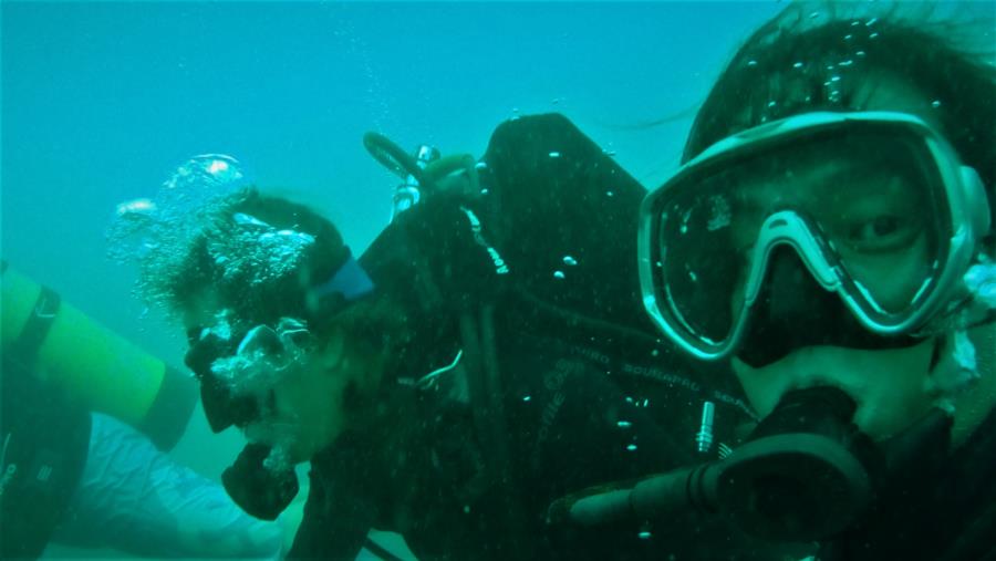 Follow up with dive buddy