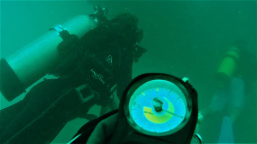 Checking depth gauge