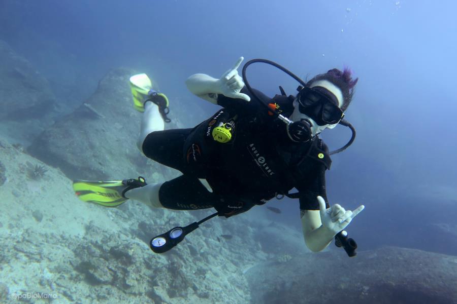 First Dive Andaman Sea