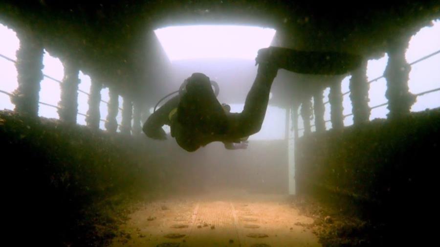 Me diving in my back yard (Dutch Springs)