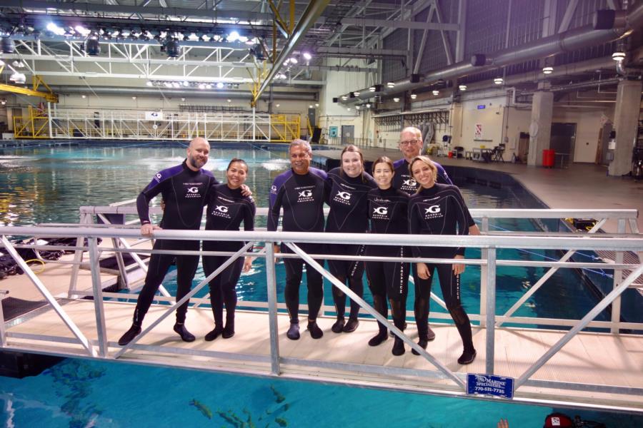 Ready to dive with Whale Sharks in GA State Aquarium