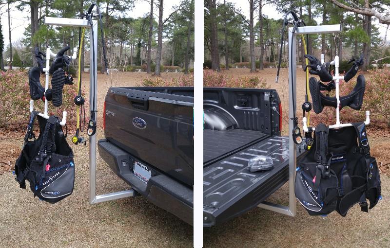 My Drip-Dry Gear Rack