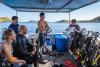 Dive briefing in Komodo