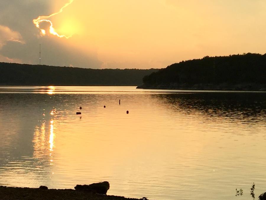 Tenlikker lake sunset