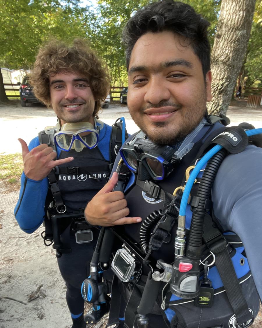 Our First Time Diving Devil’s Den