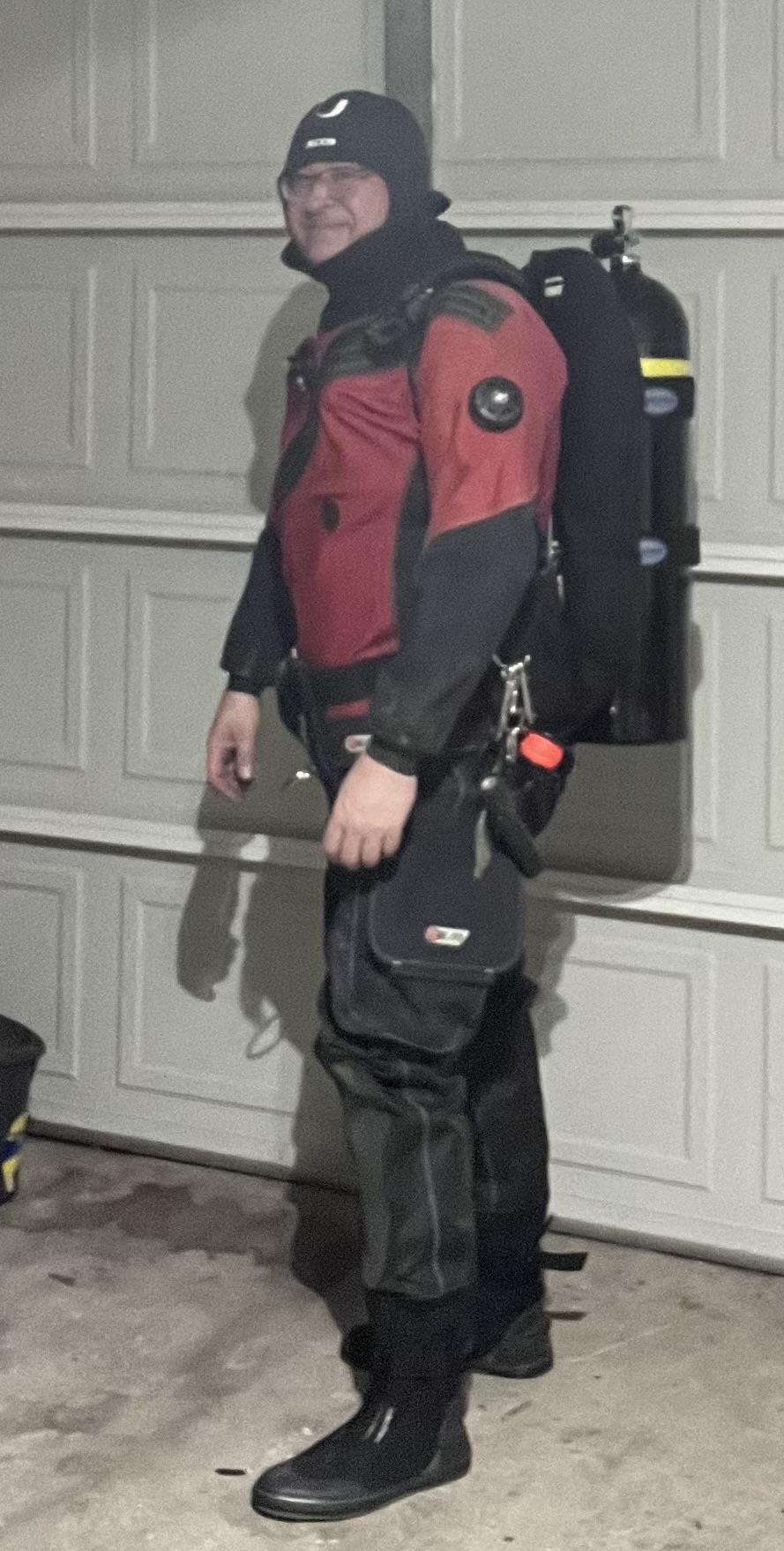 Drysuit ready