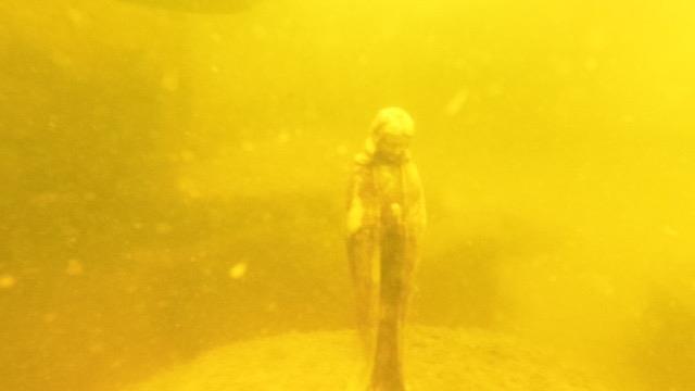 standing statue angel garden