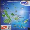 Galapagos Islands Dive Map