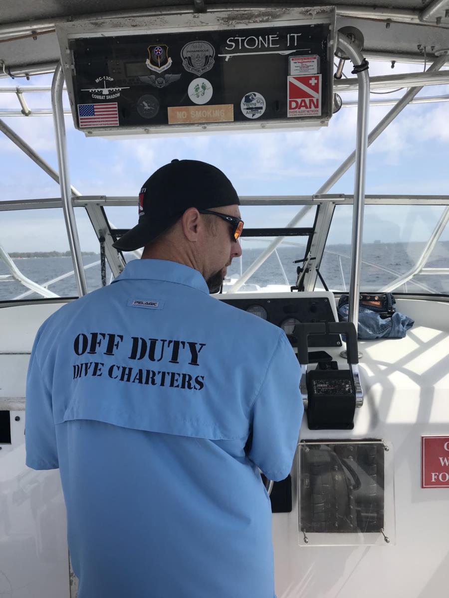 Capt Dan at work